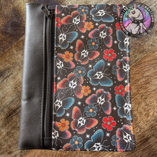 Ghostface Moth Notebook Cover