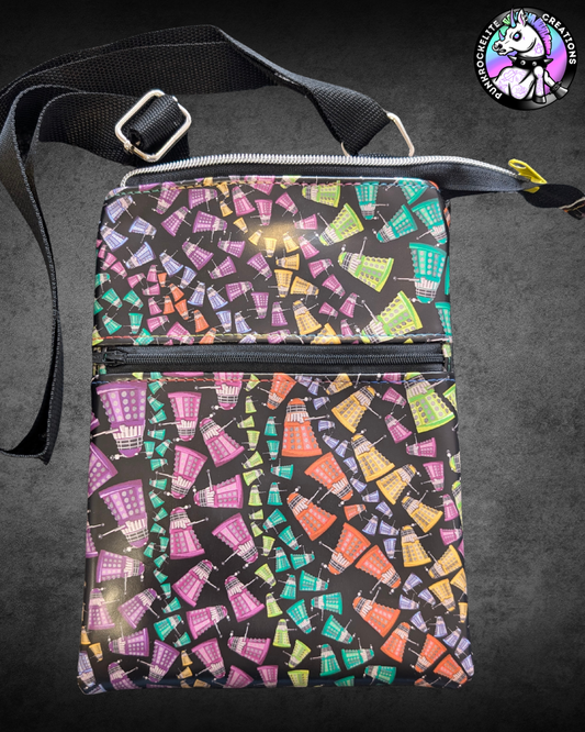 Exterminate Rainbow Crossbody Bag
