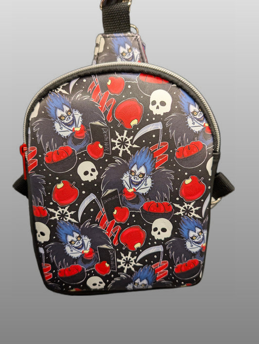 Death Noted inspired Crossbody Backpack