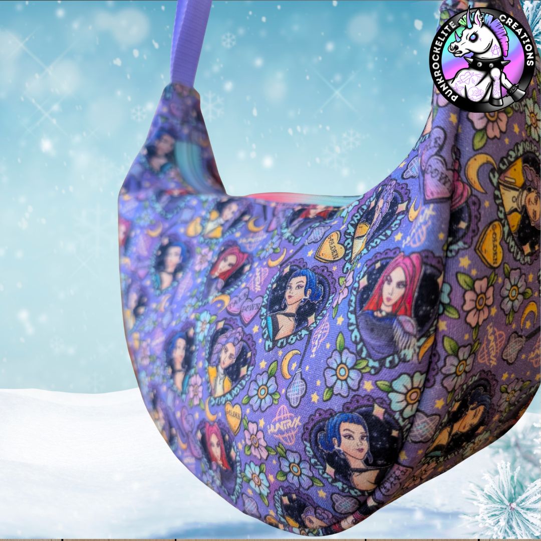 Demon Hunters Crescent Crossbody