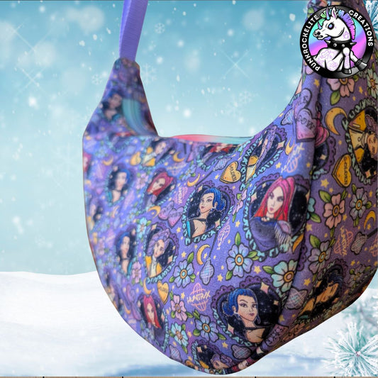 Demon Hunters Crescent Crossbody