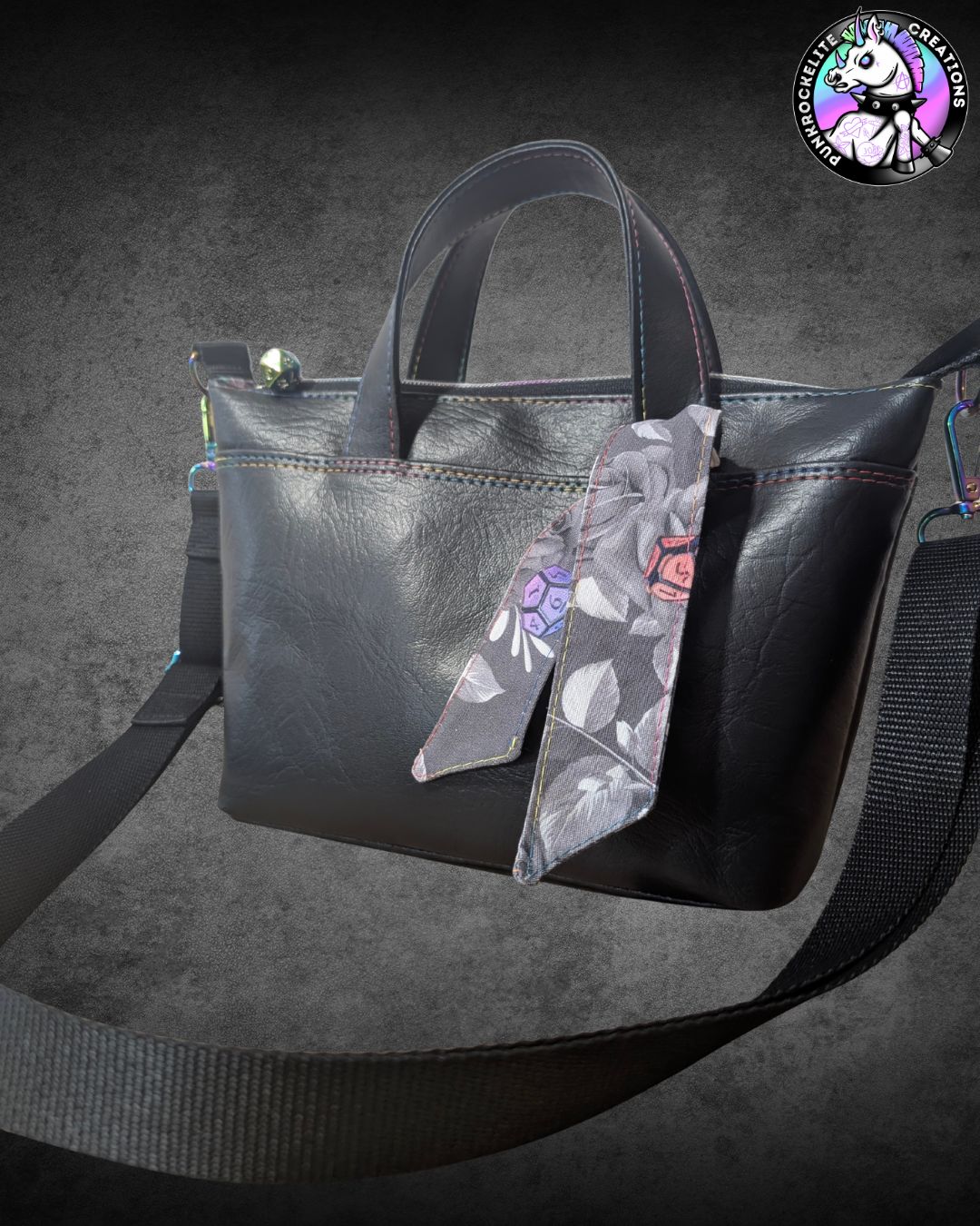 Dice and Roses Totini Handbag