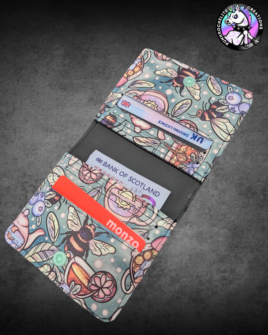 Bees and Honey Tea Wallet